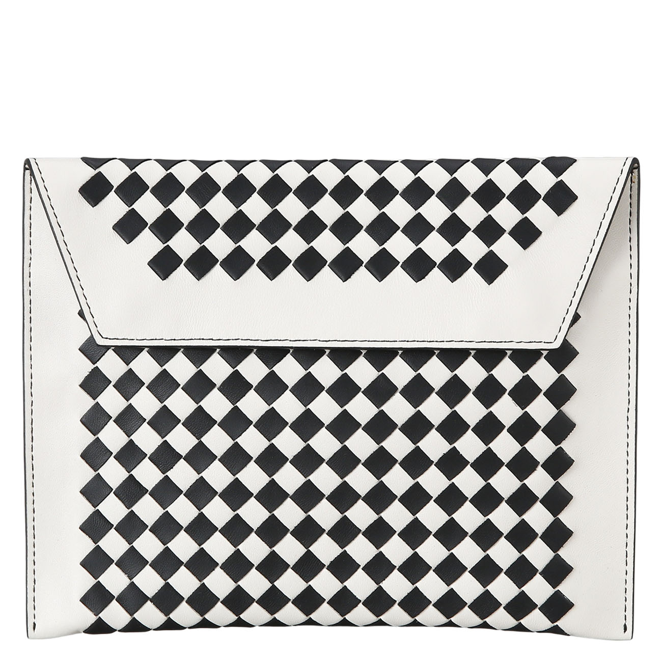 BOTTEGA VENETA(USED)보테가베네타 인트레치아토 플랩 파우치 세트